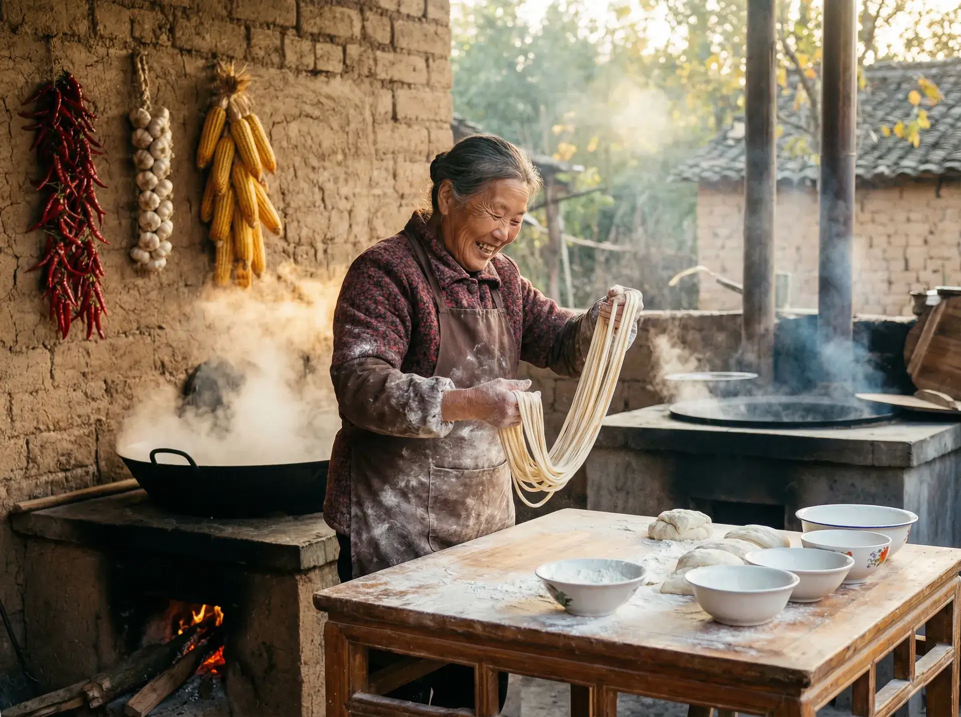 农家大嫂手擀面 - 有人有片资源吗在线观看WWW视频 乡村美食